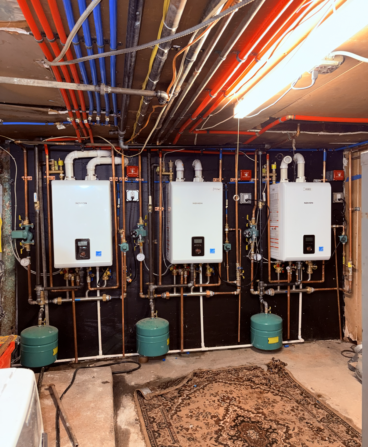 Tankless heaters